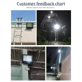 New  exterior IP67 waterproof solar outside  led yard  street light with powered remote for solar garden  flood lights